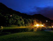 Ivarčko jezero po dežju