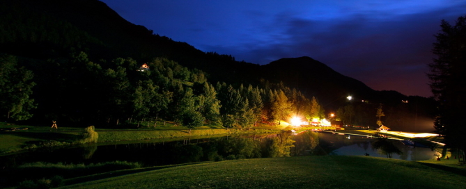 Ivarčko jezero po dežju