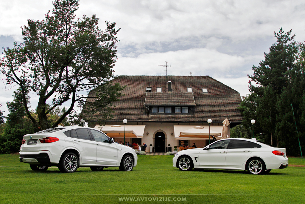 BMW X4 in BMW 4 gran coupe