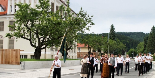 Srečanje godb v Mežici