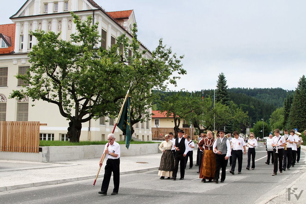 Srečanje godb v Mežici